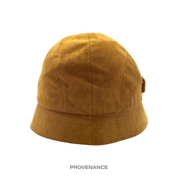 ? Givenchy Asymmetric Bucket Hat - Brown Acorn Microsuede main image 5